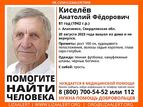 В Свердловской области за сутки потерялись два пенсионера