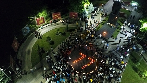 Более 2 тысяч человек приняли участие в акции "Свеча памяти" в Дагестане