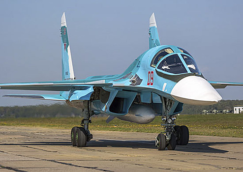 Смешанный авиаполк ЦВО в Челябинской области пополнился тремя новыми истребителями-бомбардировщикми Су-34