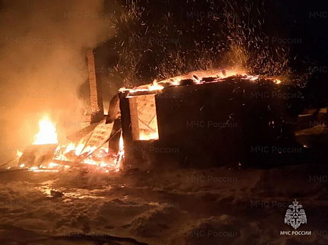 Мужчина погиб во время ночного пожара на пилораме