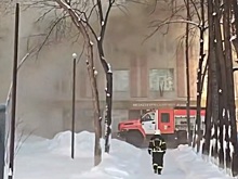 В российском городе загорелся педагогический колледж, идет эвакуация