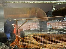 Ремонт теплотрассы на Правом берегу в Калуге завершился к полуночи