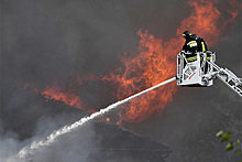 Пожар на газопроводе в Мытищах ликвидировали