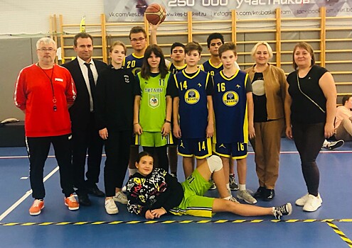 Команды Школьного спортивного клуба «Титаны» выступила на турнире по баскетболу