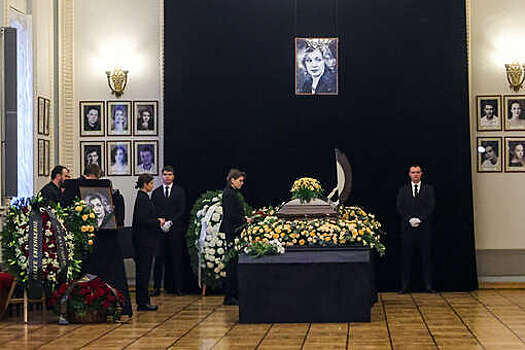 В Москве началось прощание с актрисой Ольгой Чиповской