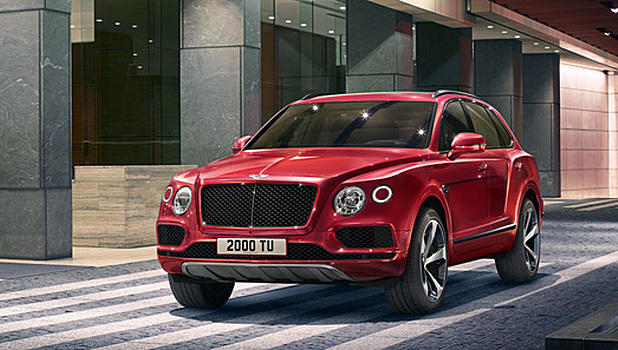 В Россию привезли "доступную" версию Bentley Bentayga