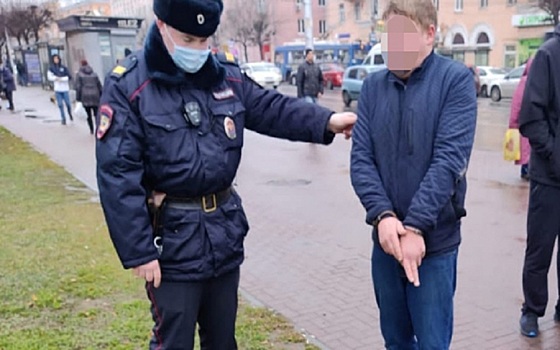 Полицейские устроили погоню в рязанских дворах