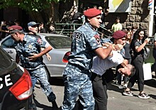 Названо общее число задержанных на протестах в Ереване за два дня