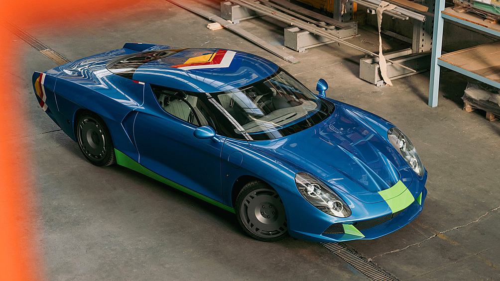 Ателье Zagato показало первый клиентский спорткар AGTZ Twin Tail — купе Alpine A110 со съёмной «кормой» кузова.