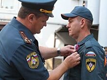 Донские огнеборцы награждены ведомственными медалями «За спасение на пожаре»