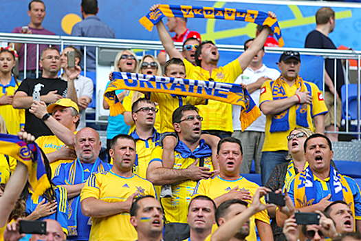 Украинцы пристыдили фанатов после матча со сборной России