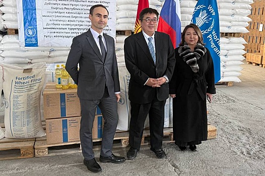 4600 нуждающихся семей в Кыргызстане получат продукты из России