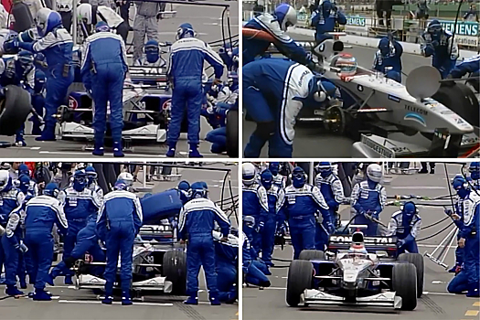 Кошмарный пит-стоп гонщика «Минарди» Эстебана Туэро на Гран-при Аргентины-1998 — видео