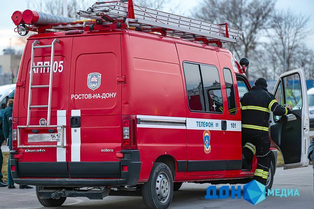 Пожар на улице Страны Советов потушили в Ростове