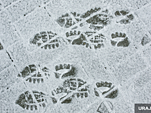 Пермские подростки вытоптали на снегу гигантскую свастику и пенис