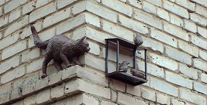 Нижний Новгород попал на Котокарту России: смотрим, каких местных котиков там еще можно отметить