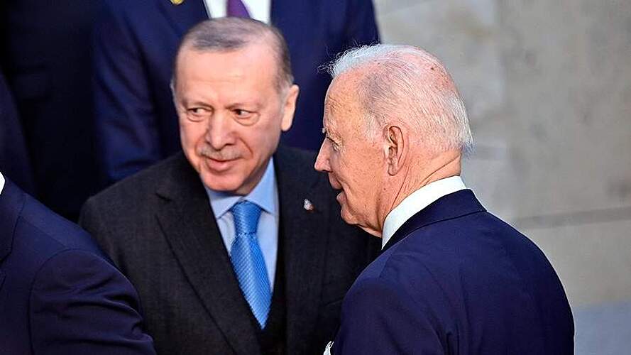 Erdogan rules out negotiations with Biden on Gaza