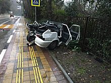 В Сочи полицейский стал виновником ДТП с тремя пострадавшими