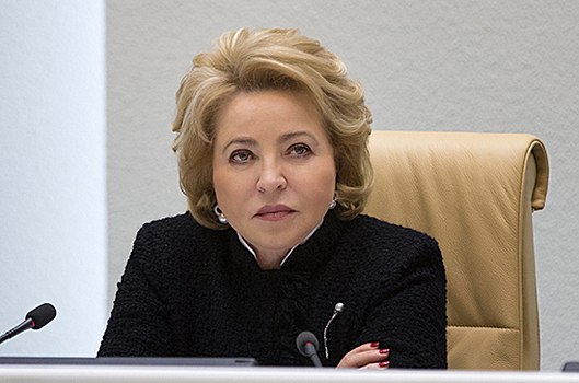 Матвиенко выразила соболезнования в связи с катастрофой в Египте