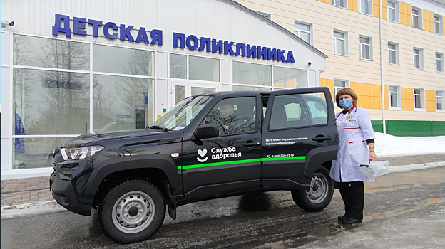 Девять новых автомобилей для служб амбулаторной помощи получили больницы Ямала