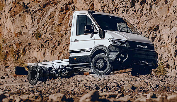 Компания Torsus представила переделанное шасси VW Crafter