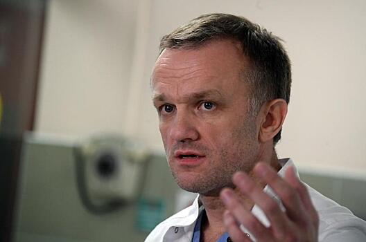 Главврач московской больницы назвал число пациентов на ИВЛ