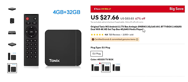Названы лучшие Android TV приставки до 5 тысяч рублей