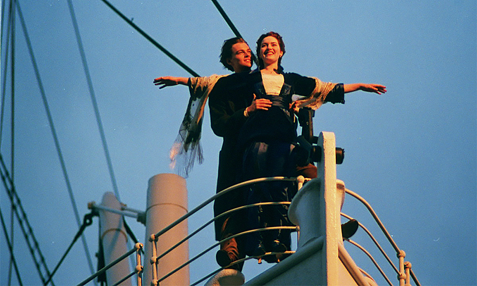 Кадр из кинофильма «Титаник»