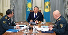 Назарбаев похвалил армию за возросшую дисциплину