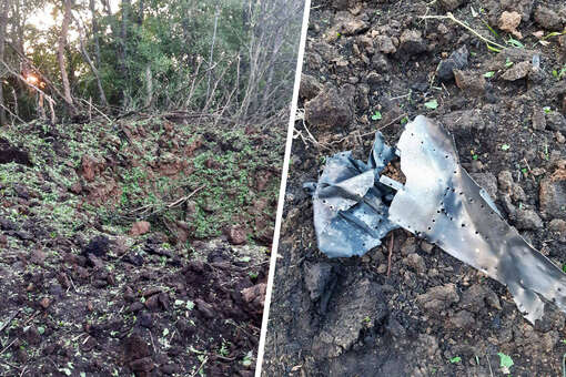 Гладков сообщил об обнаружении воронки от взрыва и работе ПВО в Белгородской области