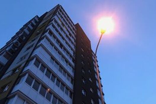 Уличное освещение в ЖК на улице Победной восстановлено