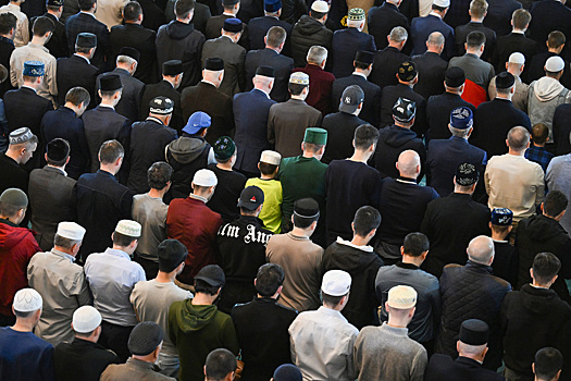 Раскрыто количество собравшихся на праздничную молитву мусульман в Москве