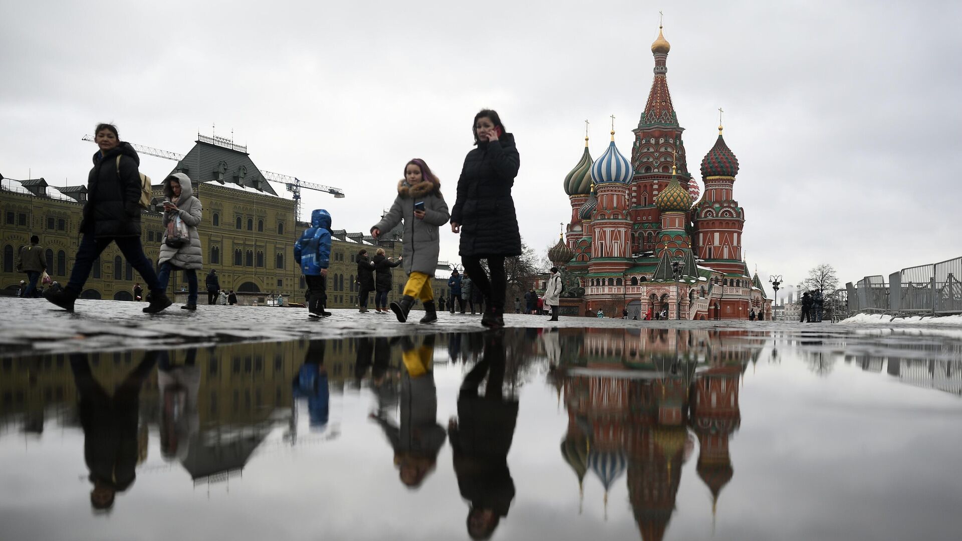Климатическая зима наступила в Москве
