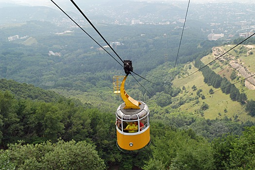 Канатная дорога в нацпарке «Кисловодский» возобновит работу в апреле