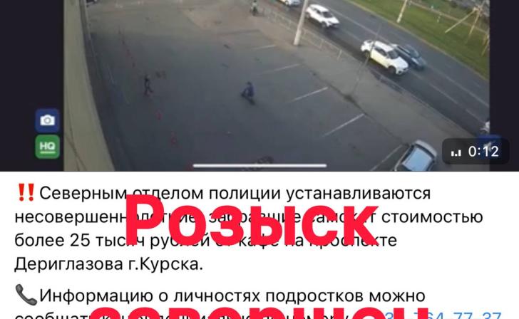 В Курске полицейские нашли детей, укравших дорогой самокат