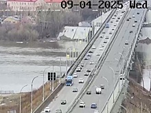 Уровень воды в Томи в Кемерове за сутки поднялся на 53 см