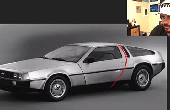 Рендер DeLorean DMC-12 появился в интернете