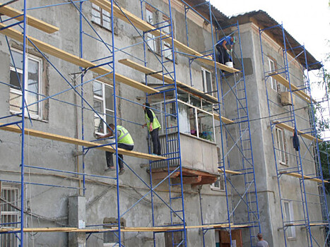 За три года в Липецкой области намерены отремонтировать 860 многоквартирных домов
