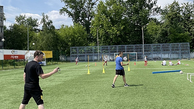 В Люберцах прошел фестиваль по футболу для воспитанников спортивных школ округа