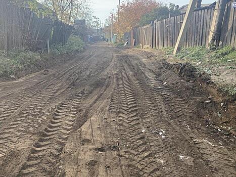 В Чернышевске прогрейдировали дороги