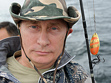 Путин два часа гонялся за щукой