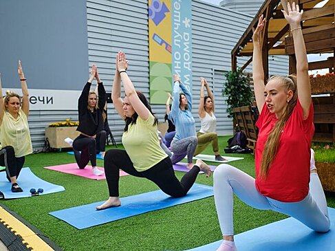 Бесплатные летние тренировки проекта "Мой спортивный район" стартовали в Москве