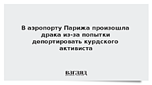 В аэропорту Парижа произошла драка из-за попытки депортировать курдского активиста