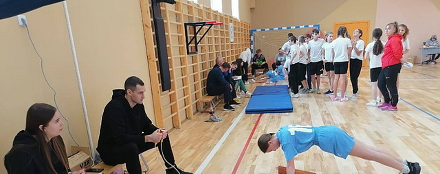 В Павловском Посаде прошел муниципальный этап спортивных соревнований школьников «Президентские состязания»