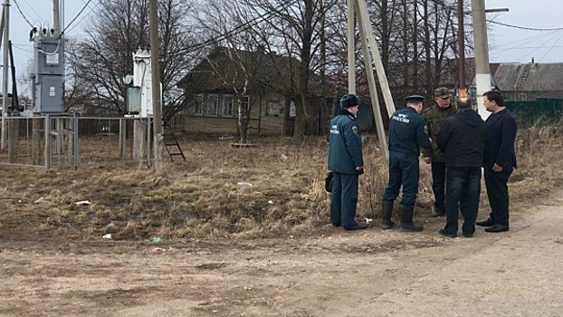Андрей Никитин посетил место пожара в Новгородской области
