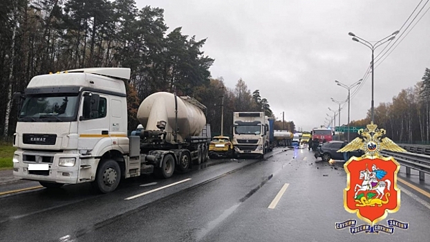 Водитель грузовика снес 5 машин на трассе «Крым» в Подмосковье: есть погибшие