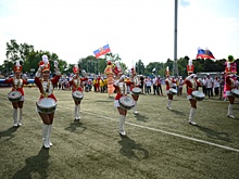 В Строгине День флага России отметили спортивным праздником