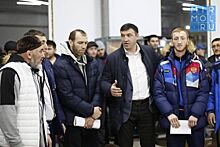 В аэропорту Махачкалы встретили чемпионов России по боевому самбо