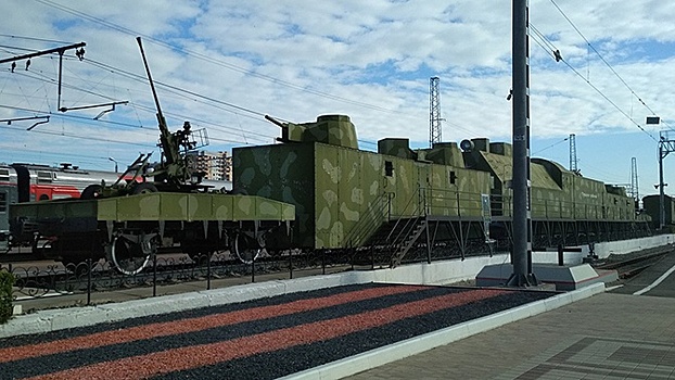 В парке «Патриот» установят макет бронепоезда времен ВОВ