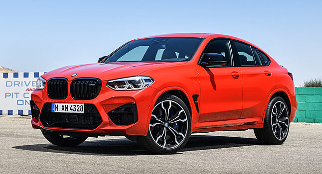В автосалонах России начали продаваться новые короссы BMW X3 M и BMW X4 M